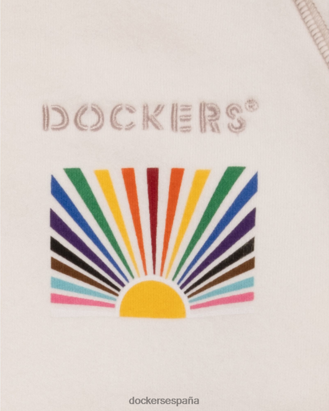 sudadera del equipo del orgullo hombres Dockers blanco ropa 8F0406421