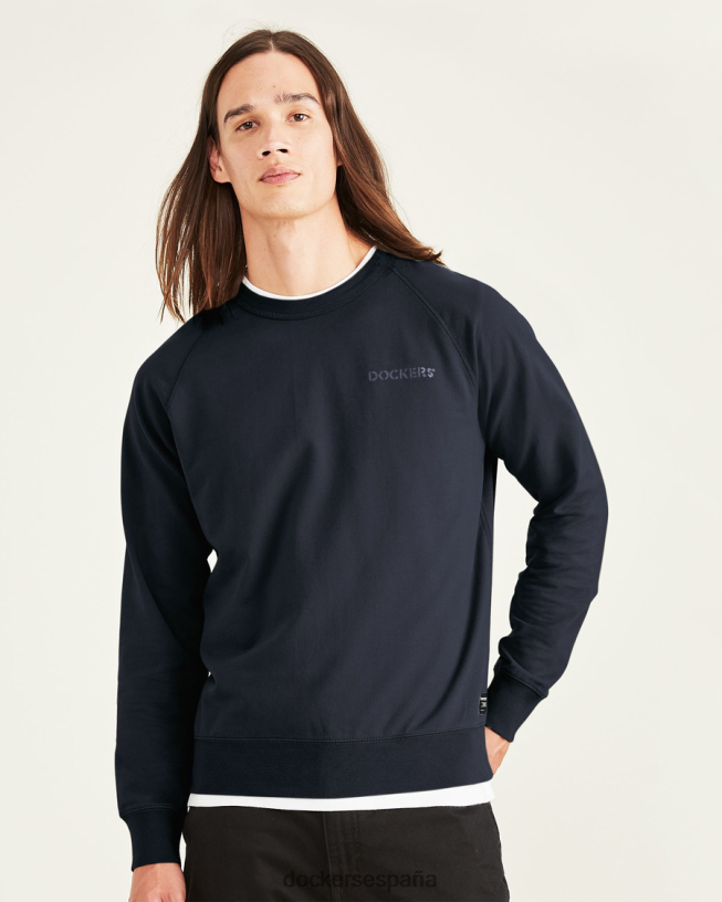 sudadera original, corte regular hombres Dockers blazer azul marino - azul ropa 8F0406639
