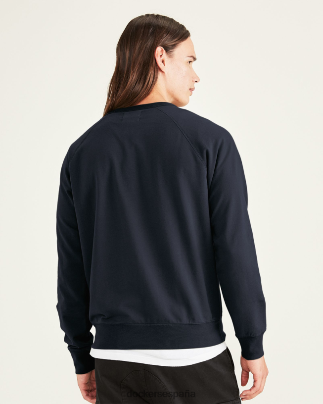 sudadera original, corte regular hombres Dockers blazer azul marino - azul ropa 8F0406639