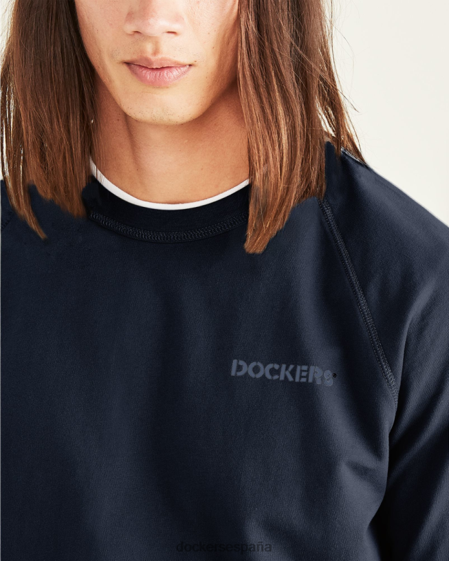 sudadera original, corte regular hombres Dockers blazer azul marino - azul ropa 8F0406639