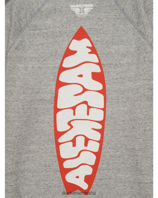 sudadera selema masekela hombres Dockers Brezo chimenea - gris ropa 8F0406304