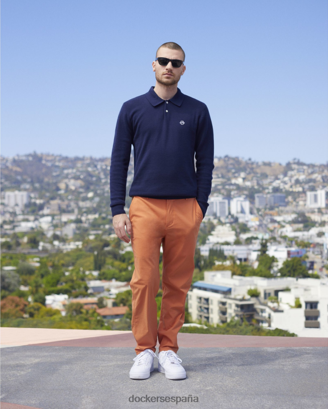 polo suéter malbon, ajuste regular hombres Dockers blazer azul marino - azul ropa 8F0406422