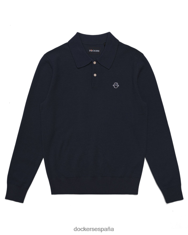 polo suéter malbon, ajuste regular hombres Dockers blazer azul marino - azul ropa 8F0406422