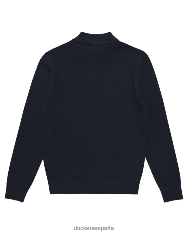 polo suéter malbon, ajuste regular hombres Dockers blazer azul marino - azul ropa 8F0406422