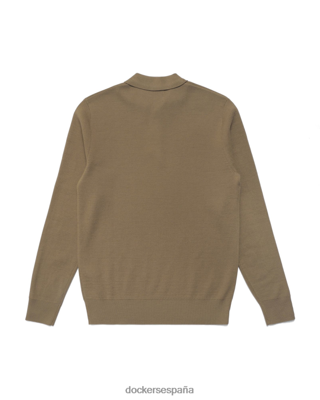 polo suéter malbon, ajuste regular hombres Dockers cosecha de oro - bronceado ropa 8F0406407