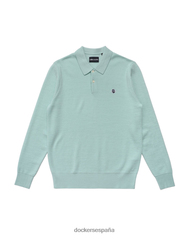 polo suéter malbon, ajuste regular hombres Dockers mañana helada - blanco ropa 8F0406406
