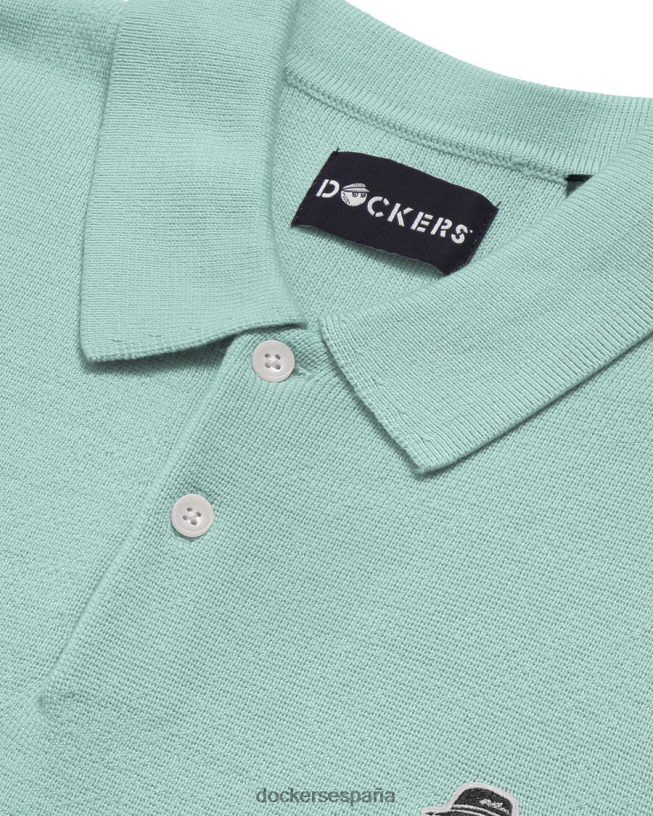 polo suéter malbon, ajuste regular hombres Dockers mañana helada - blanco ropa 8F0406406