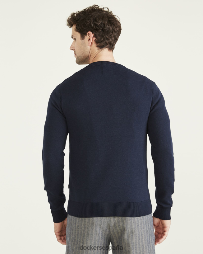 suéter, ajuste regular hombres Dockers blazer azul marino - azul ropa 8F0406156