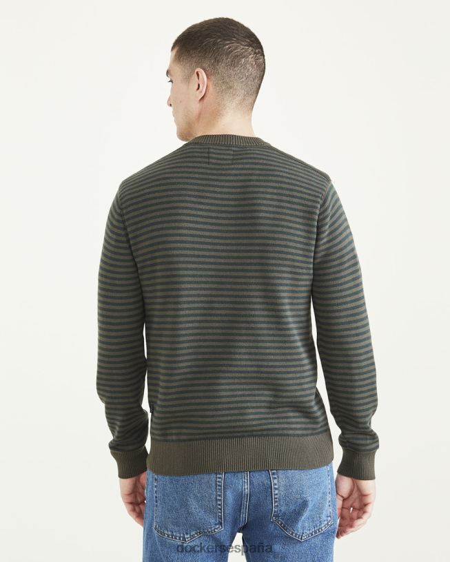 suéter, ajuste regular hombres Dockers quimera - verde ropa 8F0406605