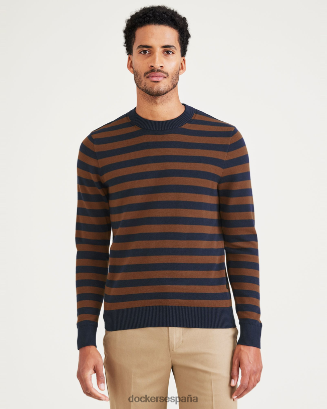 suéter, ajuste regular hombres Dockers túnica de monje - marrón ropa 8F0406606