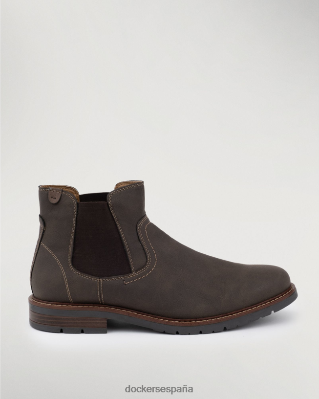 botas chelsea rescate hombres Dockers marron oscuro zapatos 8F04061055