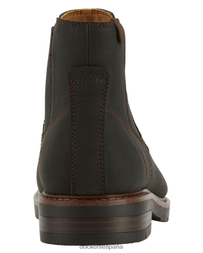 botas chelsea rescate hombres Dockers negro zapatos 8F04061056