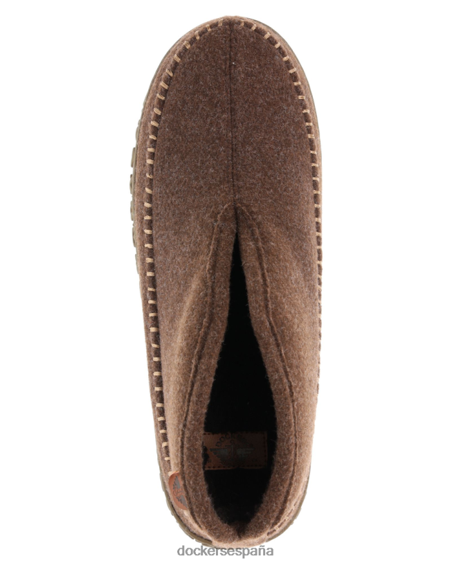 botas de lana hombres Dockers marrón zapatos 8F04061047
