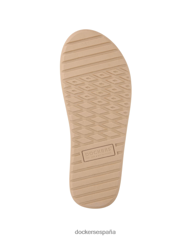 chanclas con parte superior cepillada hombres Dockers gris zapatos 8F04061071