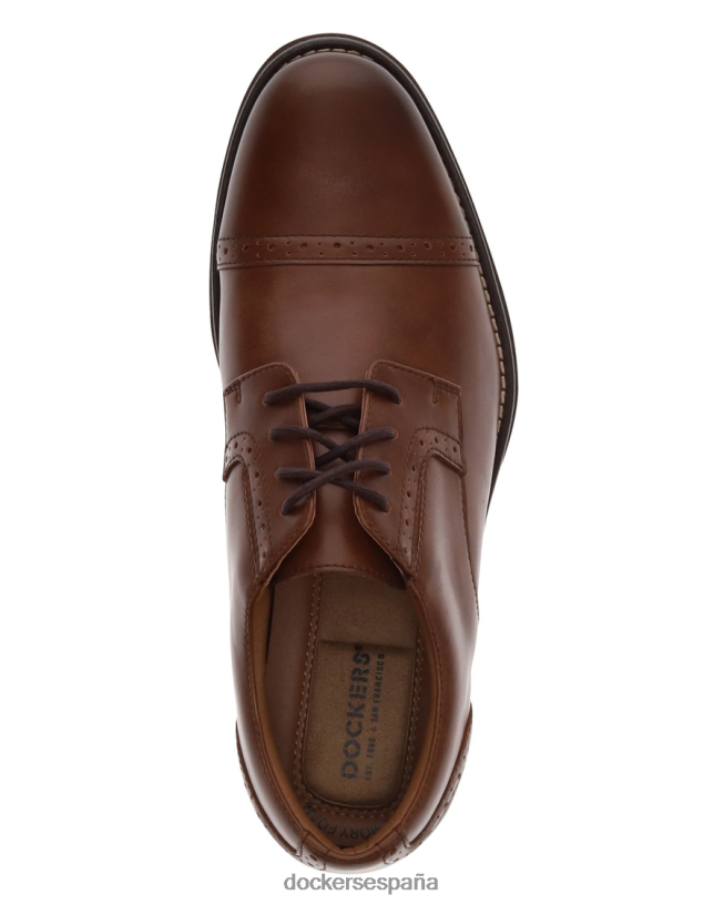 zapatos ferrell hombres Dockers caoba - marrón zapatos 8F04061017