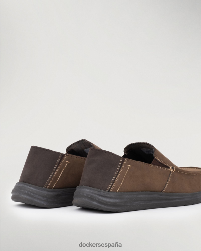 zapatos ferris hombres Dockers bronceado oscuro zapatos 8F04061053