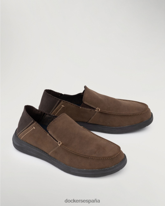 zapatos ferris hombres Dockers bronceado oscuro zapatos 8F04061053