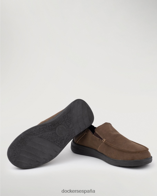 zapatos ferris hombres Dockers bronceado oscuro zapatos 8F04061053