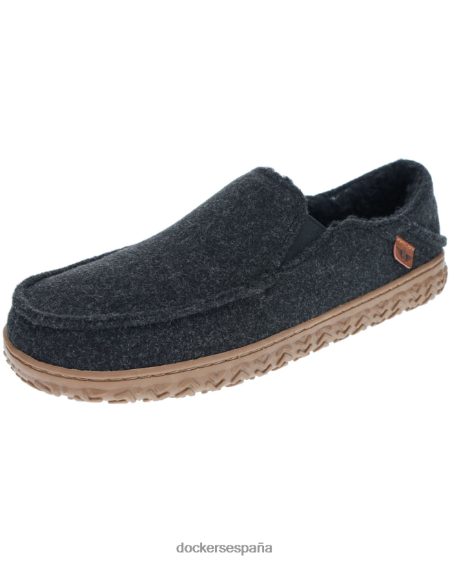 zueco resistente hombres Dockers gris carbón zapatos 8F04061044