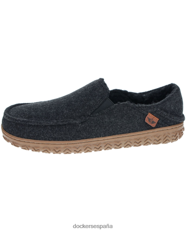 zueco resistente hombres Dockers gris carbón zapatos 8F04061044