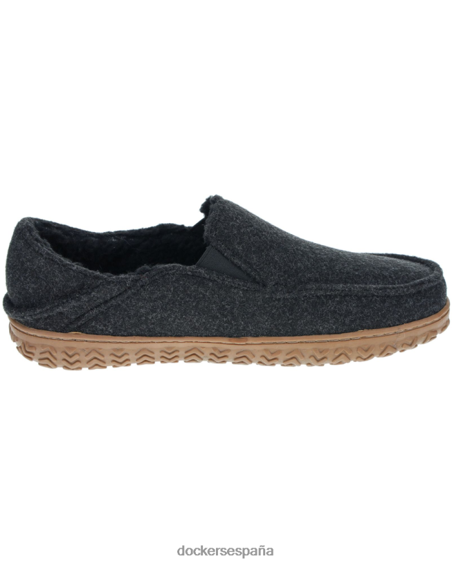 zueco resistente hombres Dockers gris carbón zapatos 8F04061044