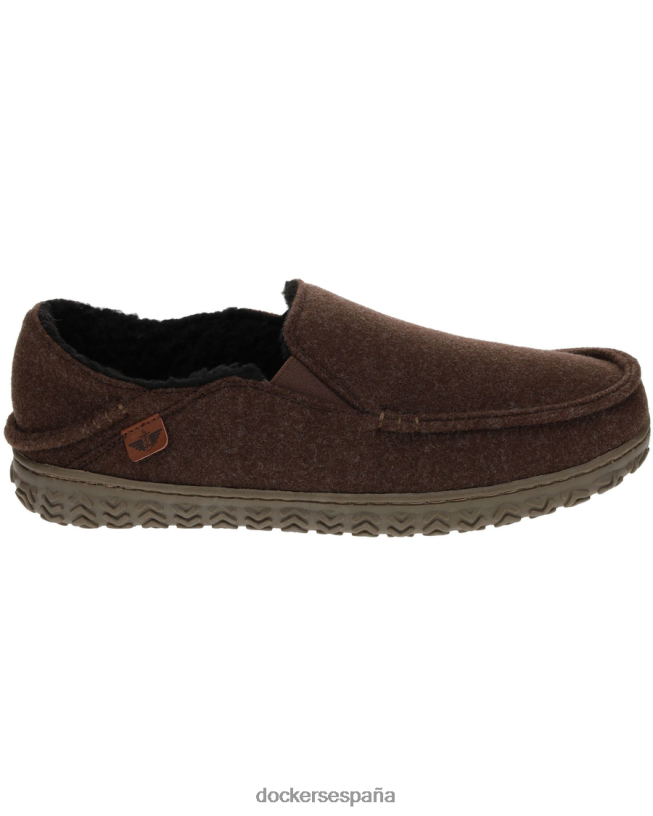zueco resistente hombres Dockers marrón zapatos 8F04061045