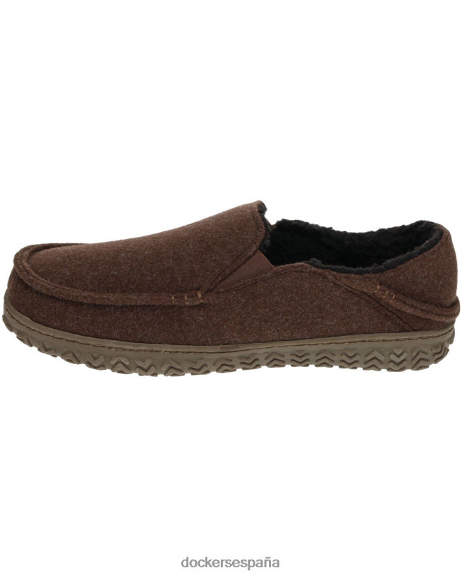 zueco resistente hombres Dockers marrón zapatos 8F04061045