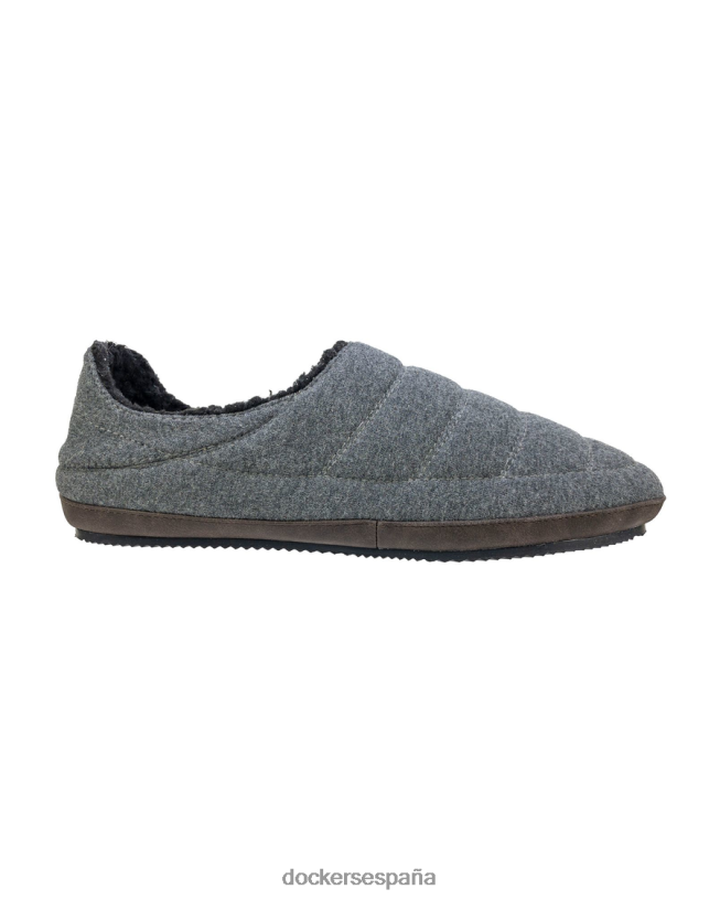 Oasis sin cordones con tacón crashback hombres Dockers gris oscuro zapatos 8F04061080