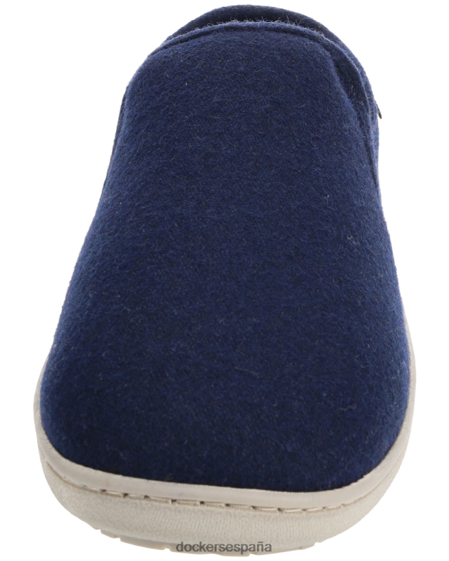 pantuflas de lana hombres Dockers Azul marino zapatos 8F04061087