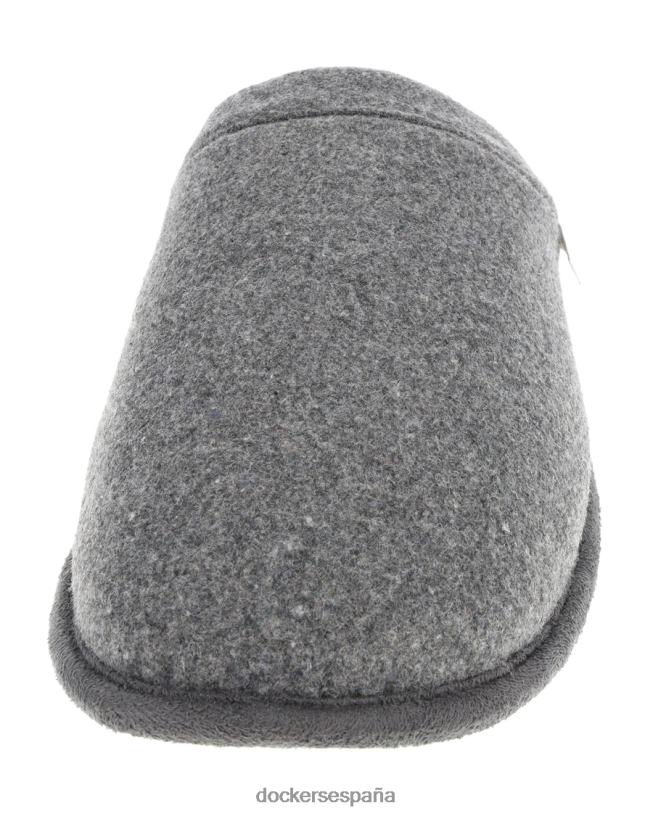 pantuflas de lana hombres Dockers gris zapatos 8F04061093