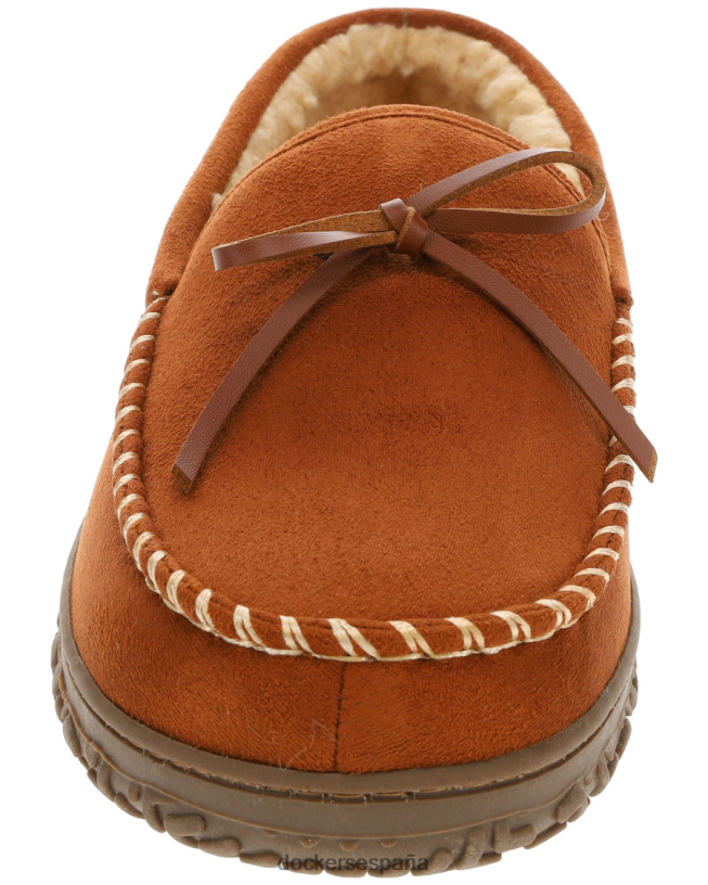 pantuflas estilo mocasín tipo canotier de microgamuza resistente hombres Dockers Castaño zapatos 8F04061064