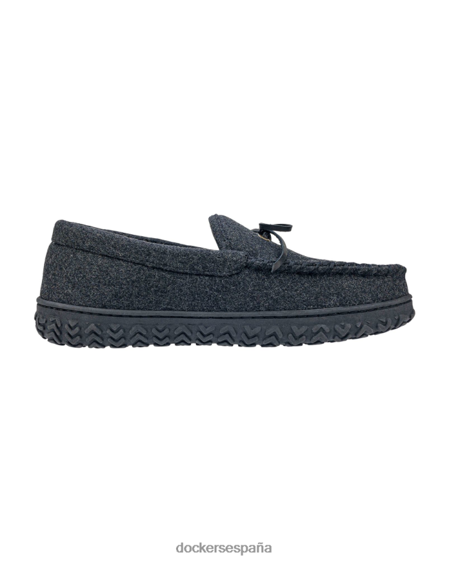 pantuflas estilo mocasín tipo canotier de microgamuza resistente hombres Dockers gris zapatos 8F04061066