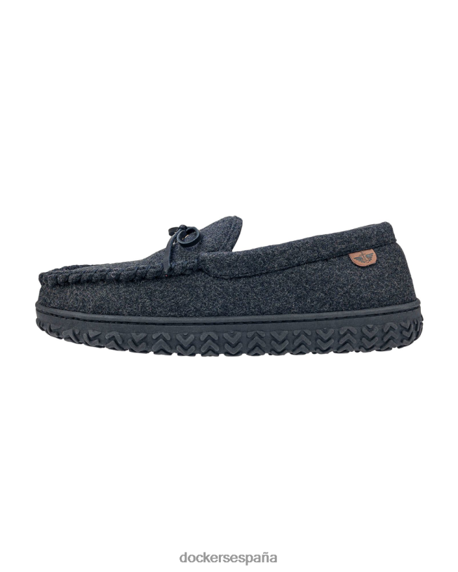 pantuflas estilo mocasín tipo canotier de microgamuza resistente hombres Dockers gris zapatos 8F04061066