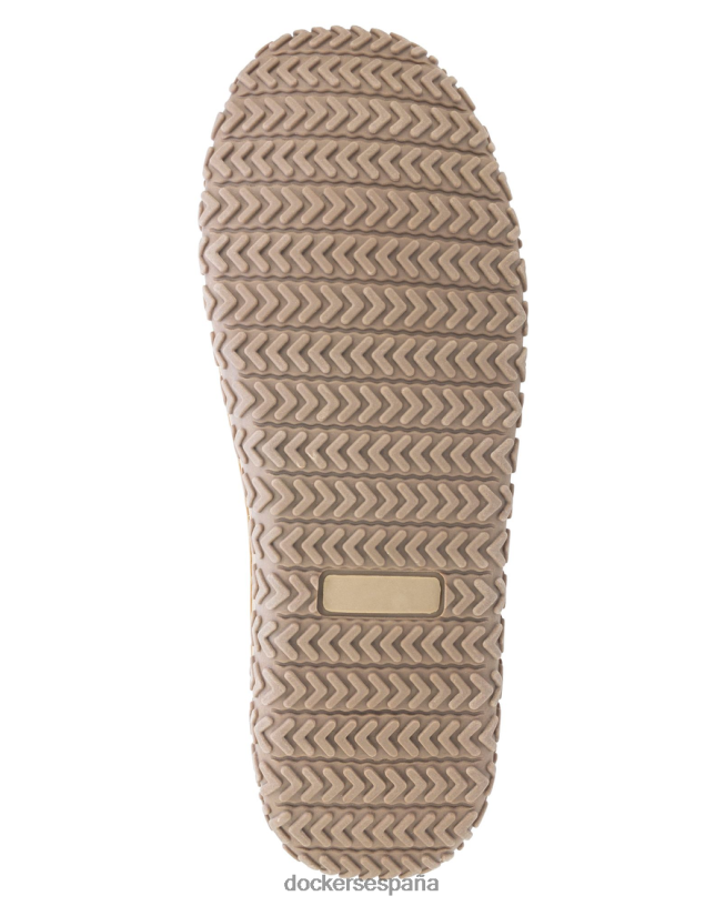 pantuflas estilo mocasín tipo canotier de microgamuza resistente hombres Dockers marrón zapatos 8F04061065