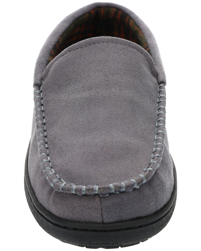 pantuflas tipo mocasín veneciano de ultra lana hombres Dockers gris zapatos 8F04061092