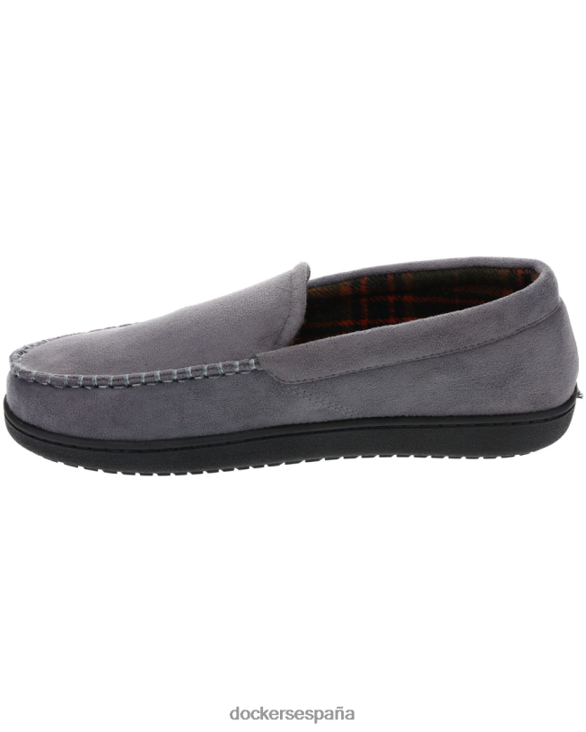 pantuflas tipo mocasín veneciano de ultra lana hombres Dockers gris zapatos 8F04061092