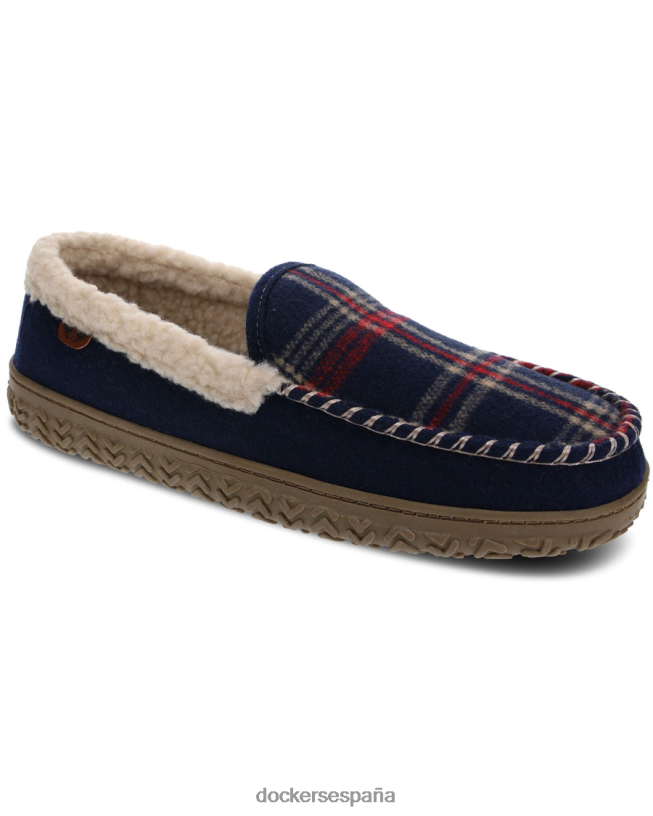 pantuflas tipo mocasín veneciano hombres Dockers Azul marino zapatos 8F04061090