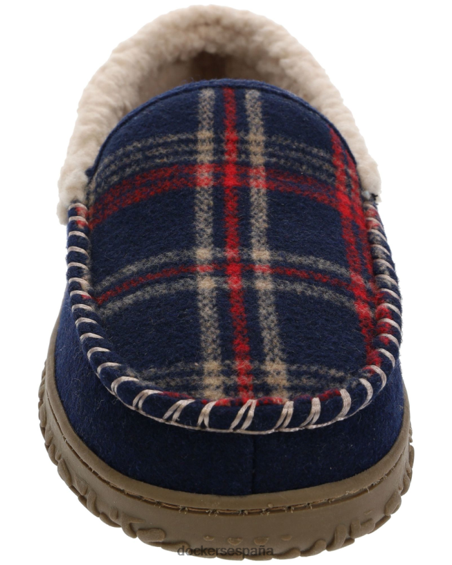 pantuflas tipo mocasín veneciano hombres Dockers Azul marino zapatos 8F04061090