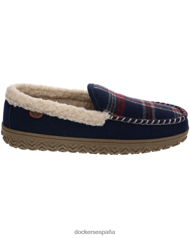 pantuflas tipo mocasín veneciano hombres Dockers Azul marino zapatos 8F04061090