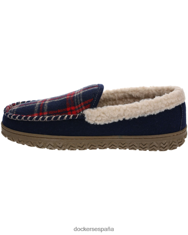 pantuflas tipo mocasín veneciano hombres Dockers Azul marino zapatos 8F04061090