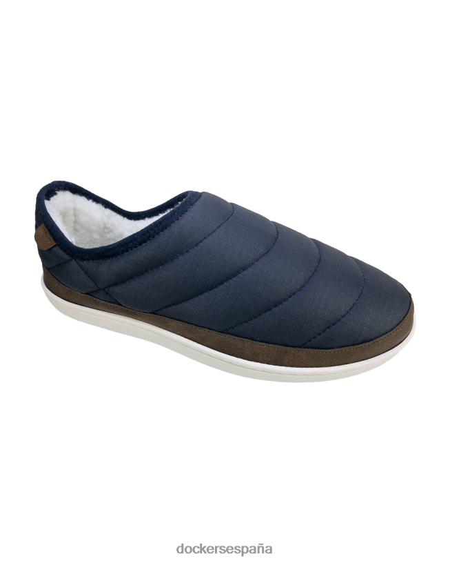 pantuflas tipo zueco acolchadas ultralite hombres Dockers Azul marino zapatos 8F04061083
