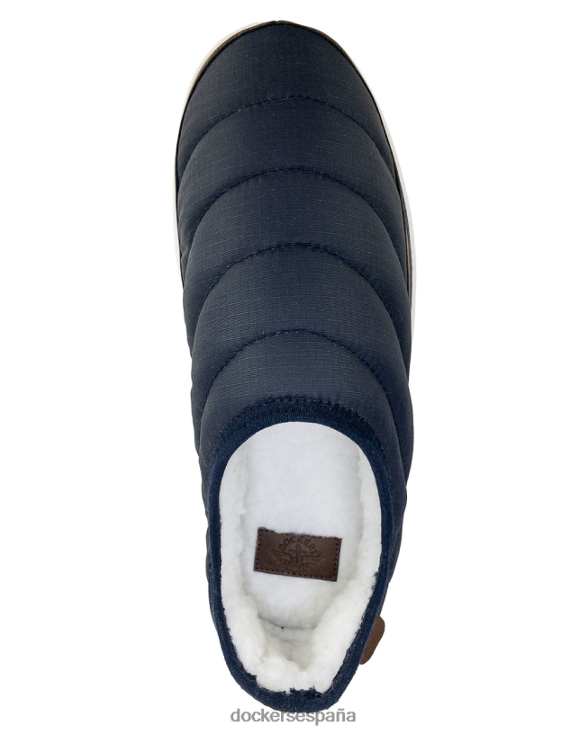 pantuflas tipo zueco acolchadas ultralite hombres Dockers Azul marino zapatos 8F04061083