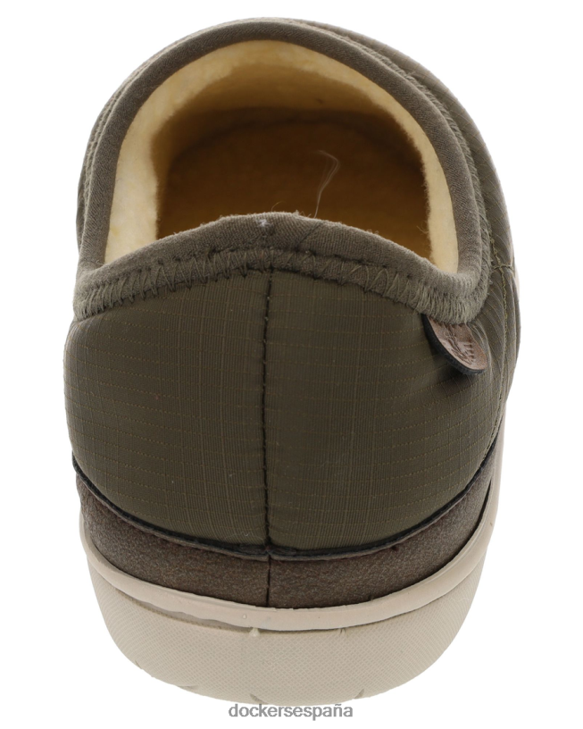 pantuflas tipo zueco acolchadas ultralite hombres Dockers verde oliva zapatos 8F04061084