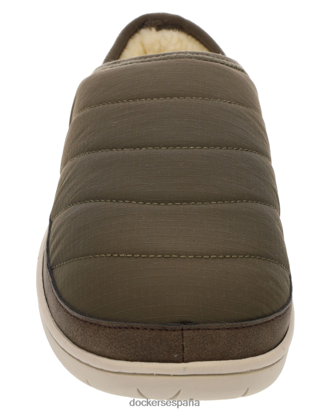 pantuflas tipo zueco acolchadas ultralite hombres Dockers verde oliva zapatos 8F04061084