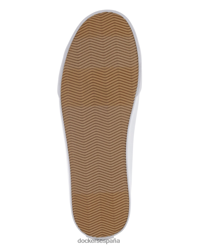 zapatillas altas forbes hombres Dockers sarga blanca zapatos 8F04061042