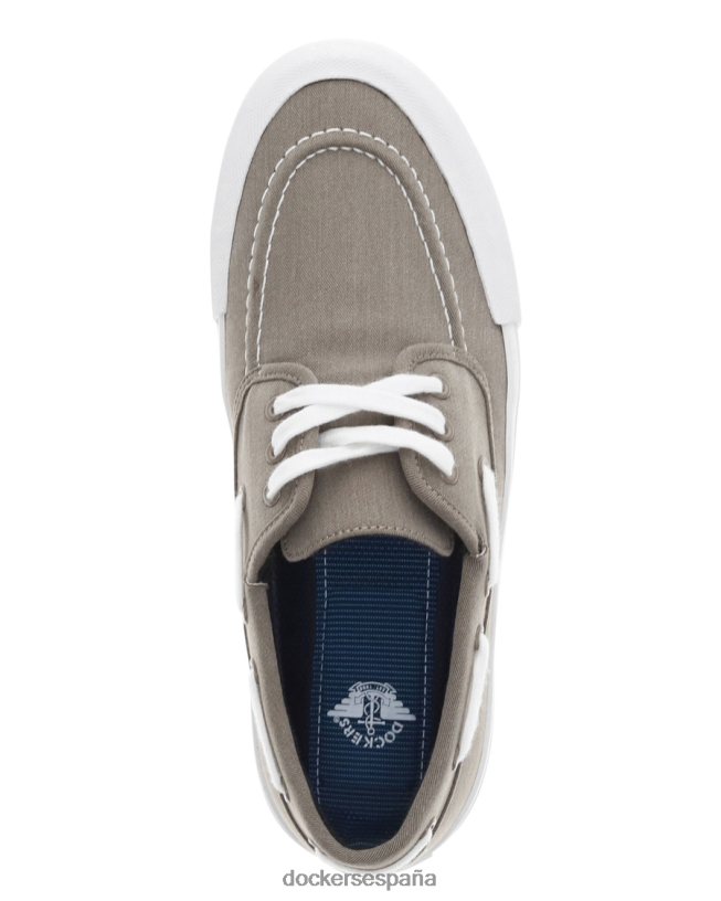 zapatillas fenmore hombres Dockers gris topo - bronceado zapatos 8F04061041