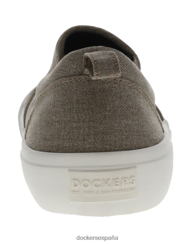 zapatillas fremont hombres Dockers gris topo - bronceado zapatos 8F04061010