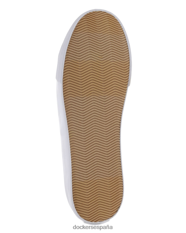 zapatillas frisco hombres Dockers blanco zapatos 8F04061001