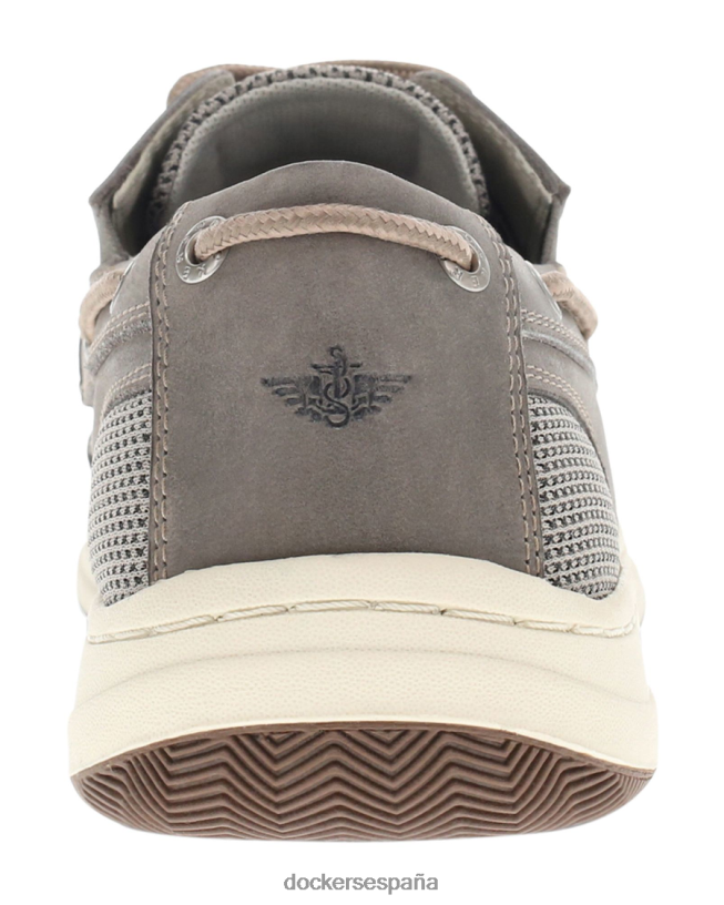 zapatos náuticos baliza hombres Dockers gris zapatos 8F04061024