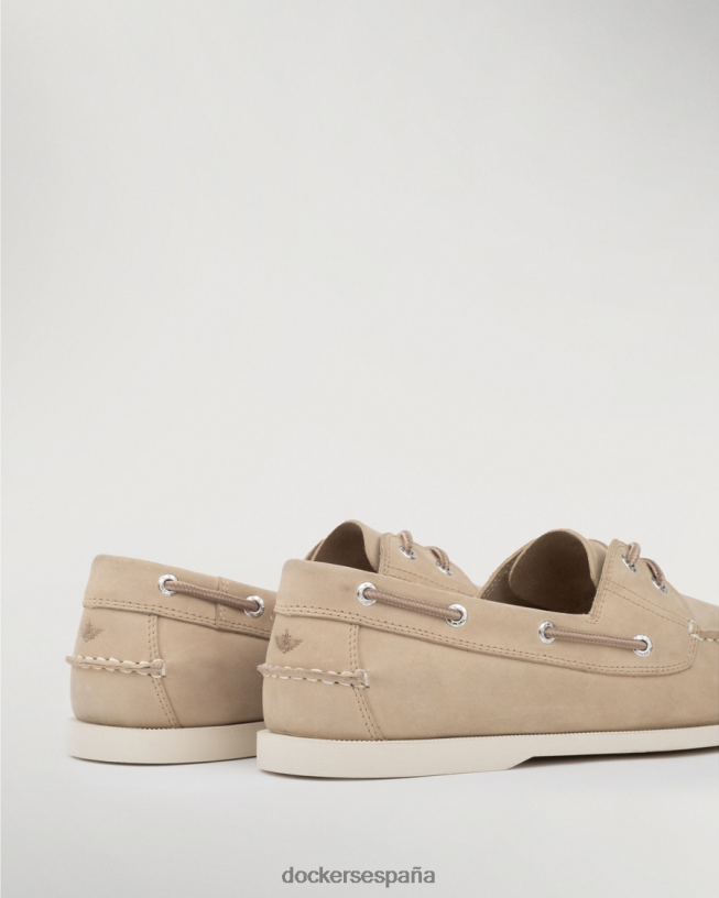 zapatos náuticos vargas hombres Dockers piedra - bronceado zapatos 8F04061015